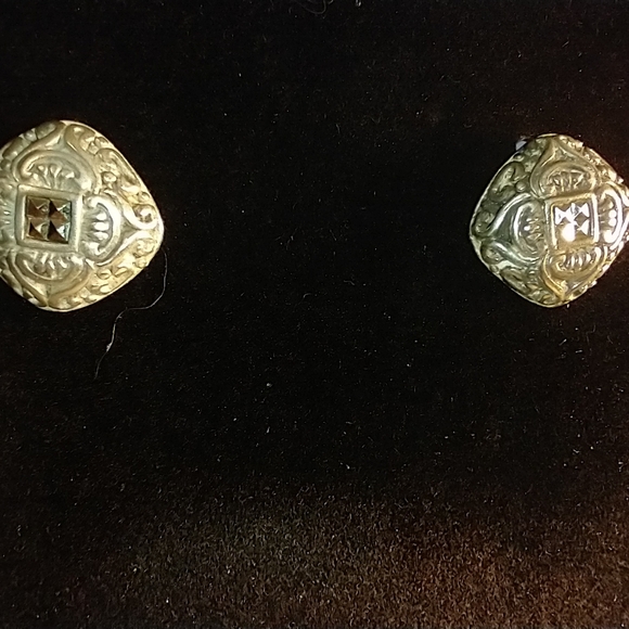 Vintage earrings square - Picture 7 of 7